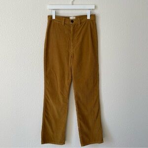 Doen Melody Corduroy Pant Mustard Size 28 Straight Leg Retro Craftsman Chore